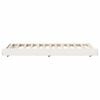 vidaXL Bed Frame White 80 x 200 cm Solid Pine wood