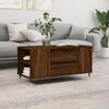 vidaXL Coffee Table Brown Oak 102x44.5x50 cm Engineered Wood