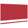 vidaXL Awning Replacement Fabric Red 580 x 295 cm Polyester