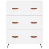 vidaXL Highboard White 69.5x34x180 cm Engineered Wood