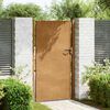 vidaXL Garden Gate 100x200 cm Corten Steel