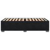 vidaXL Bed Frame without Mattress Black 90x190 cm Single Velvet