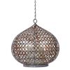 Luxform Oriental LED Garden Light Edessa Rusty Silver