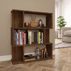vidaXL Book Cabinet/Room Divider Brown Oak 80x24x96 cm Engineered Wood