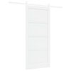 vidaXL Sliding Door ORKDAL 93 x 202 cm Engineered Wood White