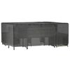 vidaXL Garden Furniture Cover 16 Eyelets 300x250x90 cm Rectangular