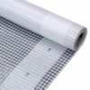 vidaXL Leno Tarpaulin 260 g/m&sup2; 4x5 m White