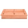 vidaXL Sandbox Firwood 95x90x15 cm