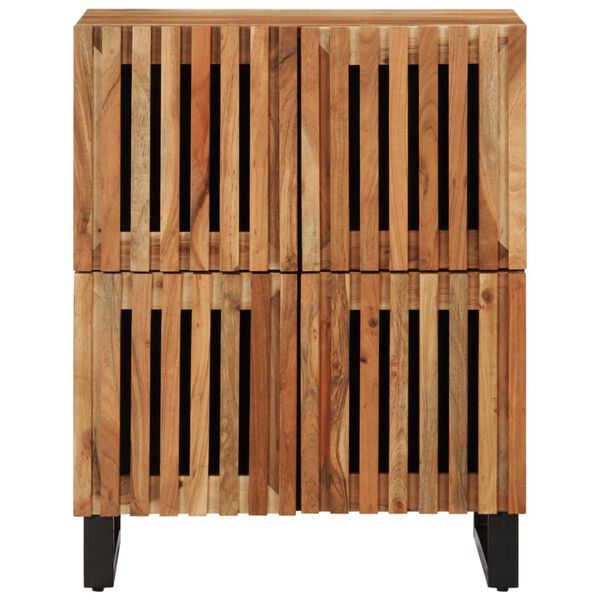 vidaXL Sideboard 60x34x75 cm Solid Wood Acacia