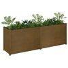 vidaXL Garden Planter Honey Brown 200x50x70 cm Solid Pinewood