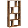 vidaXL Bookcase Old Wood 60x20x120.5 cm Engineered Wood