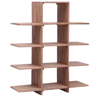 vidaXL Bookshelf 100x30x120 cm Solid Teak Wood