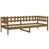 vidaXL Day Bed without Mattress Honey Brown 90x200 cm Solid Wood Pine