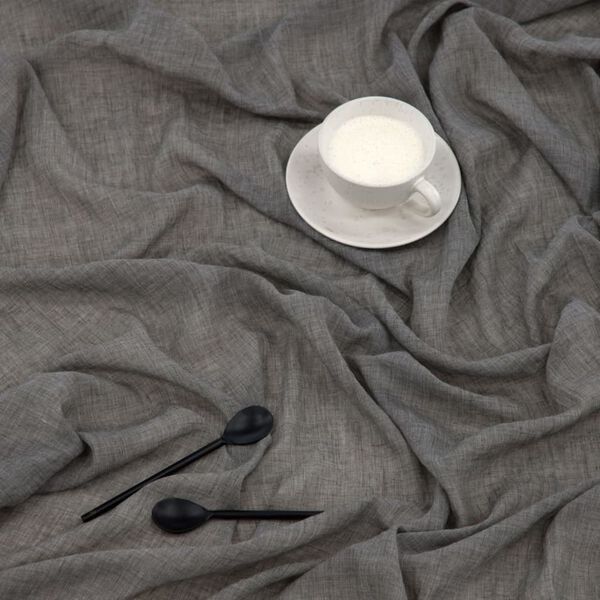 Venture Home Curtain Elena 240x135 cm Polyester Dark Grey