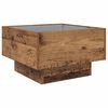 vidaXL Coffee Table Old wood 50 x 50 x 30 cm Engineered wood