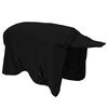 vidaXL Horse Blanket Black Polyester