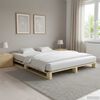 vidaXL Pallet Bed Frame without Mattress 200x200 cm Solid Wood Pine
