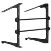 vidaXL Laptop Stand Black 30.5x28x(24.5-37.5) cm Steel