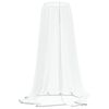 vidaXL Mosquito Net for Umbrella 220 Mesh White Φ300x230 cm