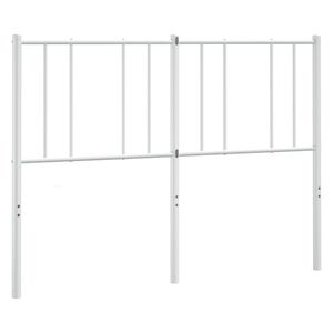 vidaXL Metal Replace Headboard White 120 cm