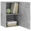 vidaXL TV Wall Cabinet Concrete Grey 40.5x30x60 cm Engineered Wood