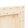 vidaXL Headboard 200x104 cm Solid Wood Pine