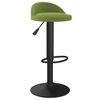 vidaXL Bar Stool Light Green Velvet