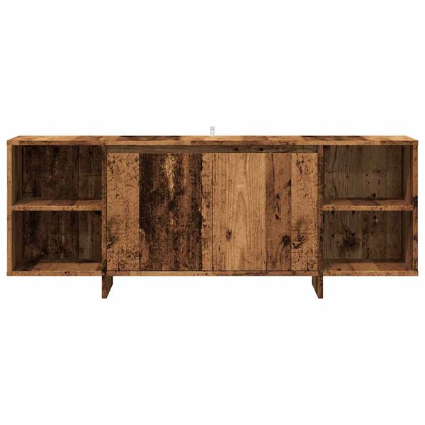 vidaXL TV Cabinet Old Wood 130x35x50 cm Engineered Wood