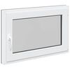 vidaXL Basement Window "RISOR" 90x70 cm Tilt&Turn DIN Right Anthracite
