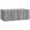 vidaXL Wall-Mounted TV Cabinet 78.5 x 31 cm Grey Sonoma