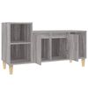 vidaXL TV Cabinet Grey Sonoma 100x35x55 cm Engineered Wood