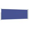 vidaXL Patio Retractable Side Awning 100x300 cm Blue