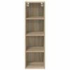 vidaXL Hanging Cabinet Sonoma Oak 30 x 29.5 x 100 cm Engineered Wood