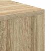 vidaXL Desk with Shelf Sonoma oak 102 x 50 x 75 cm Engineered Wood