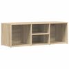 vidaXL Shoe Storage Bench | Sonoma Oak | Engineered Wood | 105x35x35 cm