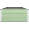 vidaXL Planter Pastel Green 290 x 100 x 45 cm Galvanised Steel