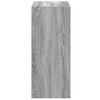 vidaXL Bookcase Grey Sonoma 68.5x32x75 cm Engineered Wood