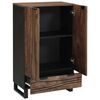 vidaXL Highboard with Drawer Brown 60 x 33 x 100 cm Solid mango wood