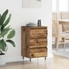 vidaXL Sideboard with Drawer Old wood 35 x 40 x 70 cm Engineered wood