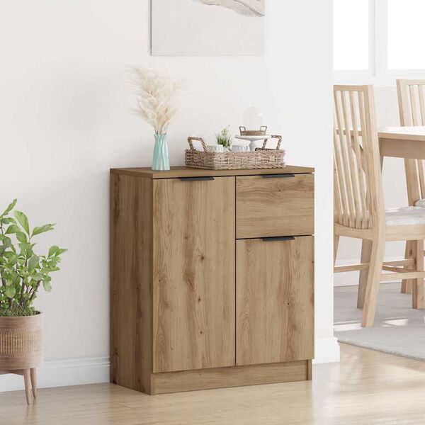 vidaXL Sideboard Artisan Oak 60 x 30 x 70 cm Engineered Wood