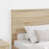 vidaXL Headboard with Headboard Sonoma Oak 75 cm Engineered wood