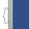 vidaXL Patio Retractable Side Awning 60x300 cm Blue