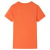 Kids' T-shirt Bright Orange 104