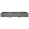 vidaXL Raised Bed 120x40x23 cm Polypropylene