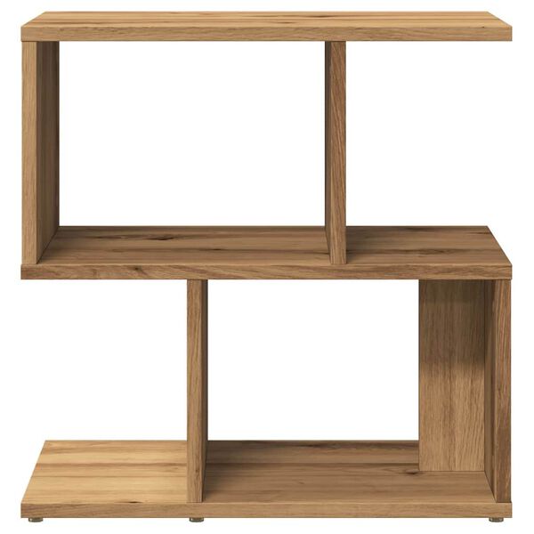 vidaXL Bedside Cabinet Artisan Oak 50x30x51.5 cm Engineered Wood