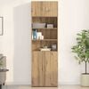 vidaXL Wall Cabinet Artisan oak 70 x 42.5 x 40 cm Engineered wood