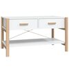 vidaXL Coffee Table White 82x48x45 cm Engineered Wood