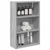vidaXL Bathroom Wall Cabinet with Shelf Grey Sonoma 40 x 16 x 62.5 cm