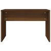 vidaXL Dressing Table Set Brown Oak 74.5x40x141 cm