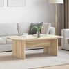 vidaXL Coffee Table Sonoma Oak 93 x 53 x 33 cm Engineered Wood